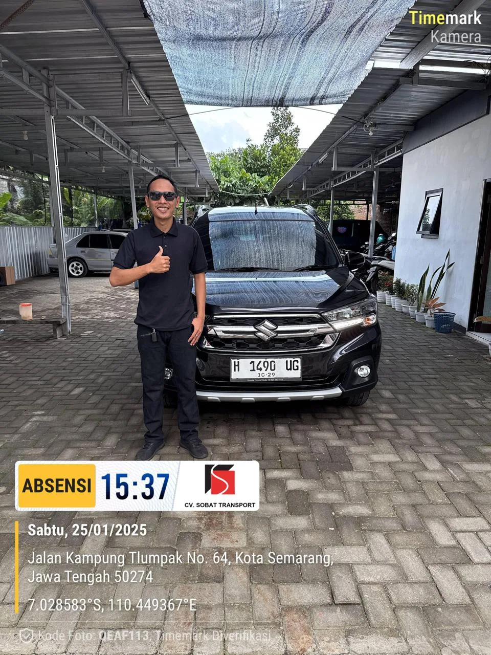 Dokumentasi layanan driver Sobat Transport nomor 1