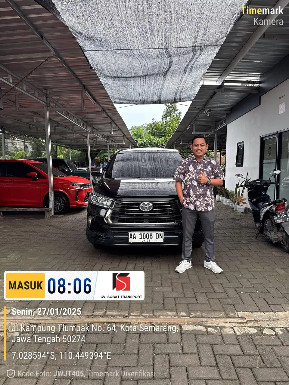 Dokumentasi layanan driver Sobat Transport nomor 2