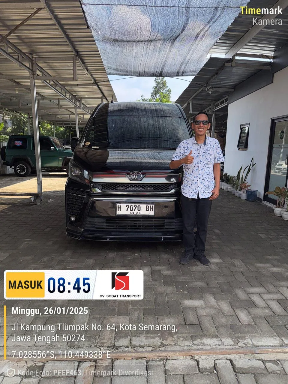 Dokumentasi layanan driver Sobat Transport nomor 3
