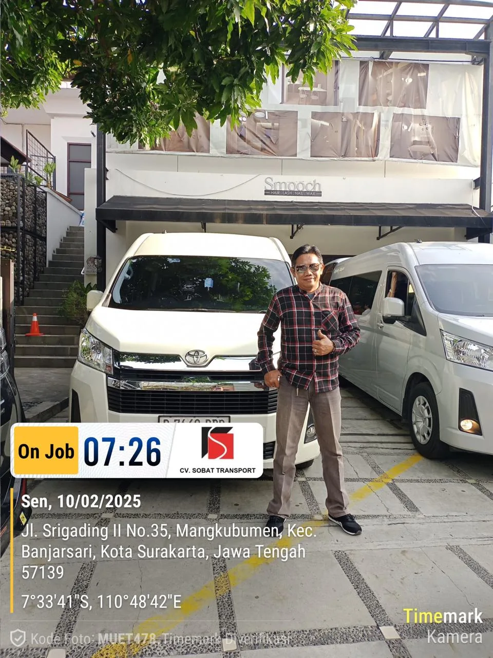 Dokumentasi layanan driver Sobat Transport nomor 4