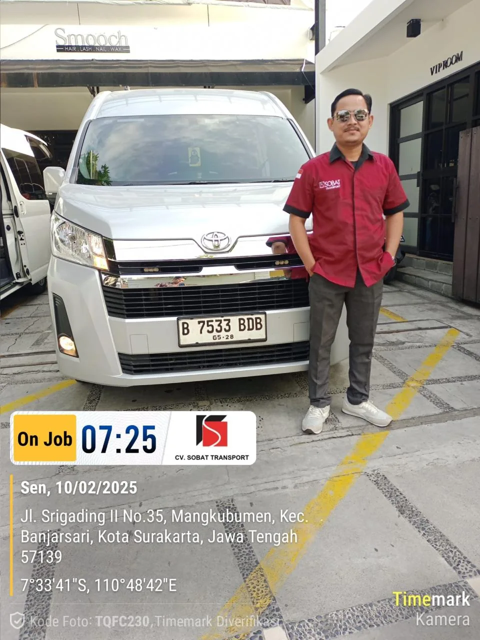 Dokumentasi layanan driver Sobat Transport nomor 5