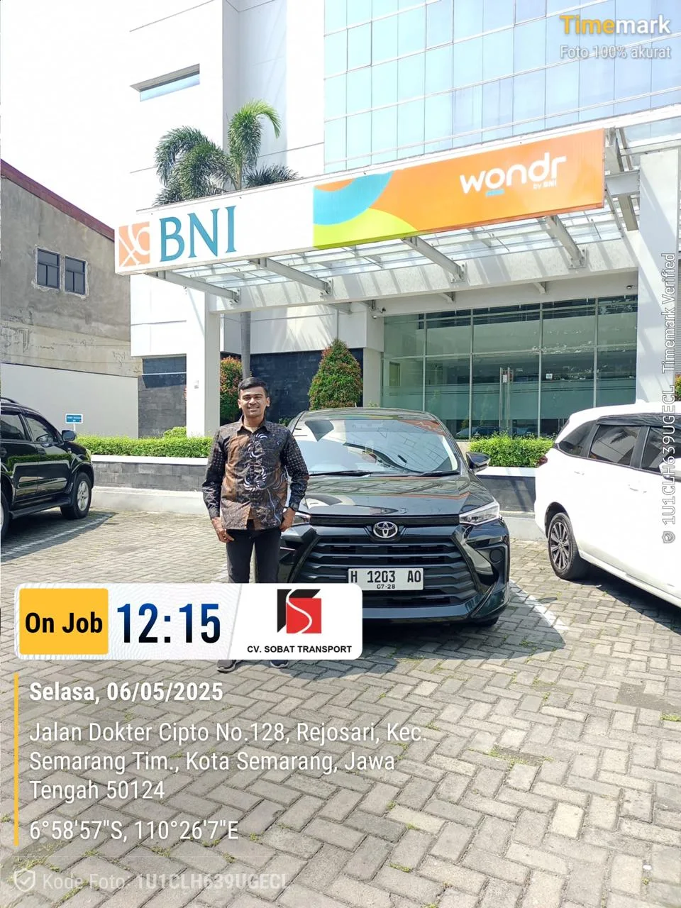 Dokumentasi layanan driver Sobat Transport nomor 10