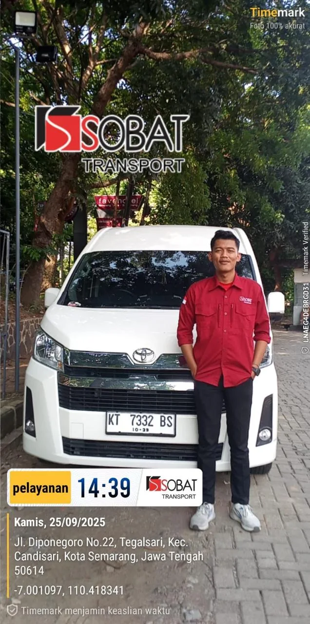 Dokumentasi layanan driver Sobat Transport nomor 17