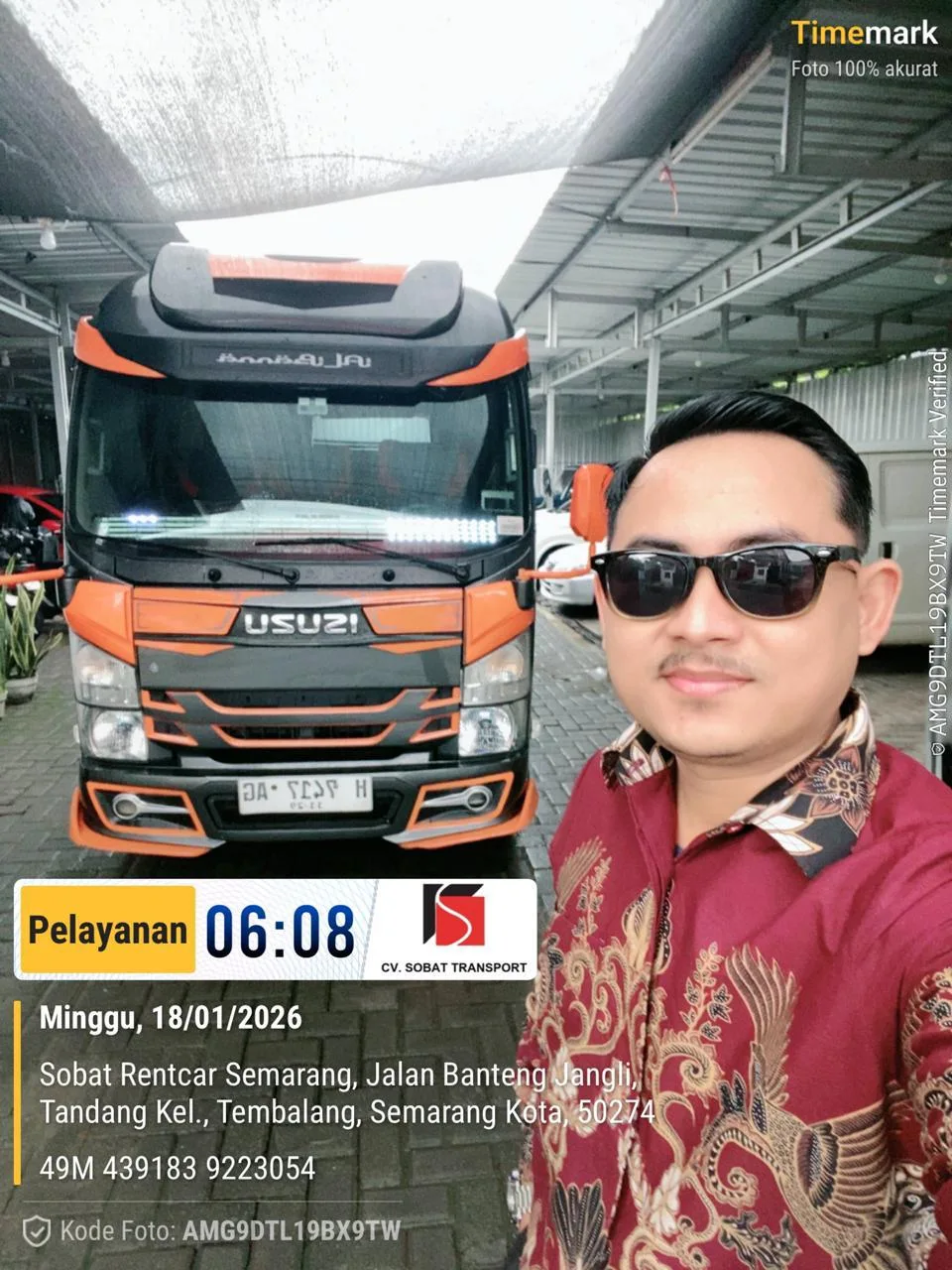 Dokumentasi layanan driver Sobat Transport nomor 27