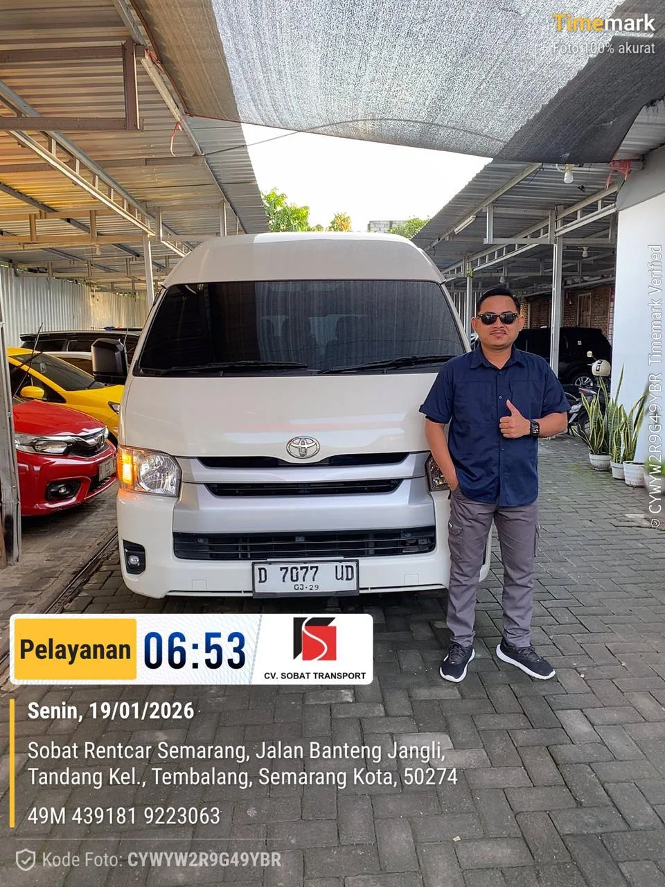 Dokumentasi layanan driver Sobat Transport nomor 30