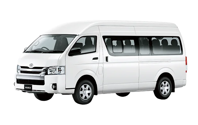 Dokumentasi unit Hiace Commuter 15 Seat